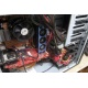 Компьютер Intel Core 2 Quad Q9400 в корпусе Ascot: корзина для дисков в Новокузнецке, вентилятор для памяти в Новокузнецке, видеокарта 512 Mb DDR4 ATI Radeon  (Новокузнецк)