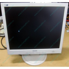 Монитор 17" TFT Philips 170S с битым пикселем в Новокузнецке, белый (Новокузнецк)