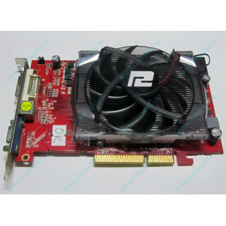 Б/У видеокарта 1Gb ATI Radeon HD4670 AGP PowerColor R73KG 1GBK3-P (Новокузнецк)