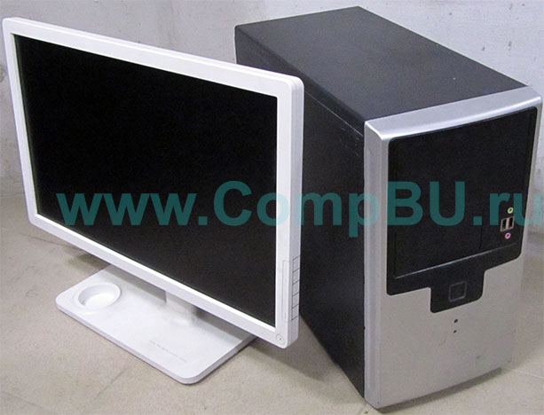 Комплект: четырёхядерный компьютер с 4Гб памяти и 19 дюймовый ЖК монитор (Новокузнецк)